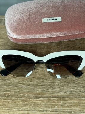 Miu Miu MU 04US Special Project Cat-Eye Sunglasses